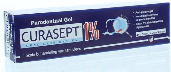 Curasept Parodontaal Gel 1 Chloorhexidine 30ml