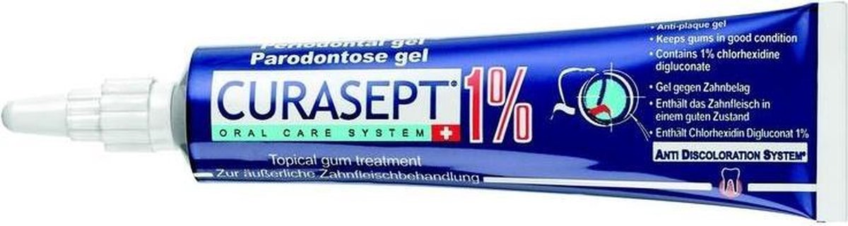 Curasept Parodontaal Gel 1 Chloorhexidine 30ml