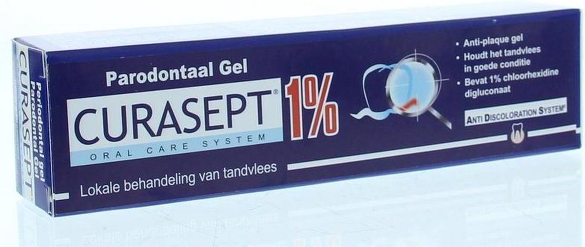 Curasept Parodontaal Gel 1 Chloorhexidine 30ml