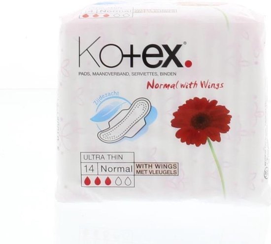 Kotex Ultra Normal Plus Met Vleugels 14stuks