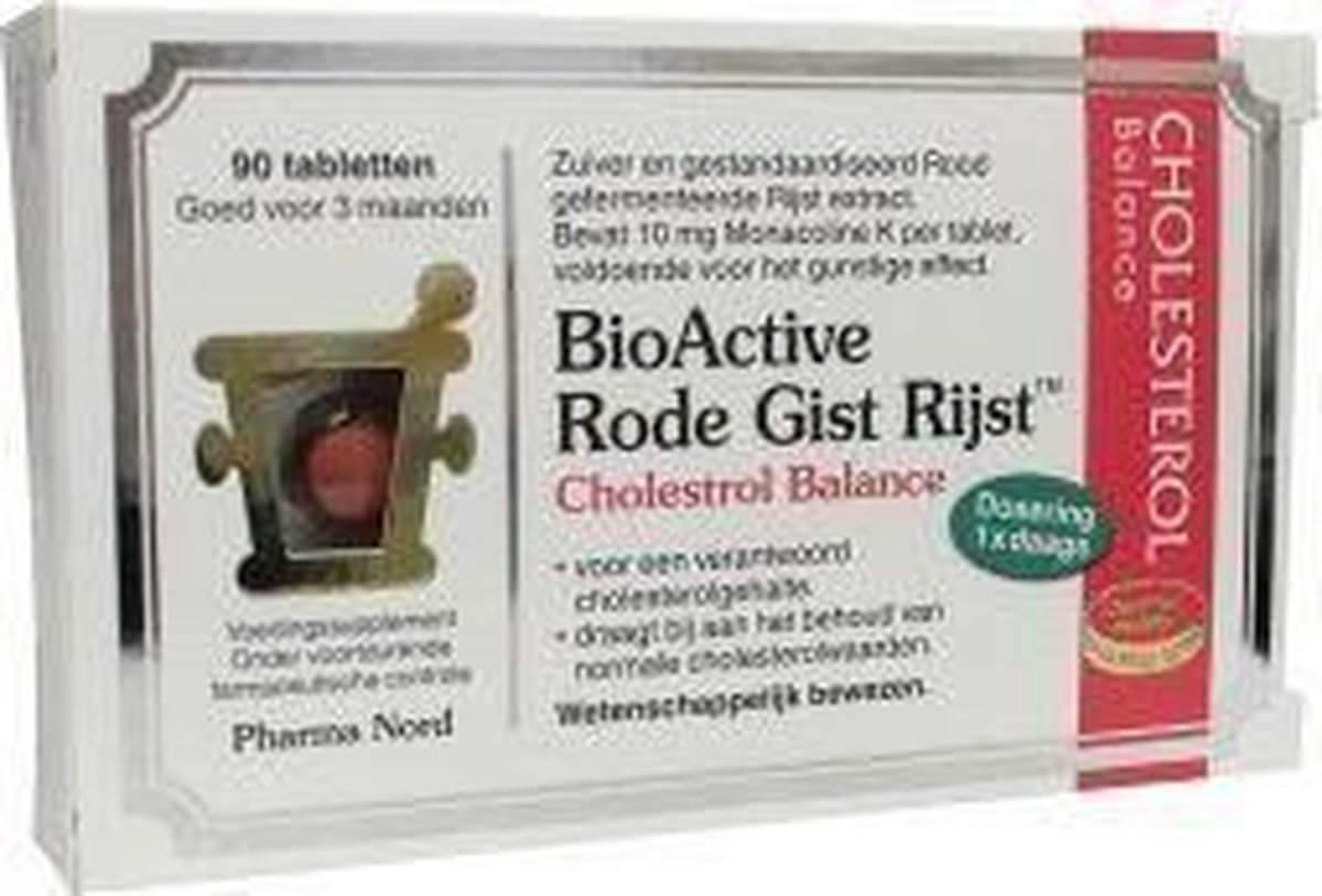 Pharma Nord BioActive Rode Gist Rijst Tabletten Bestekoop