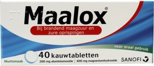 Maalox kauwtabletten