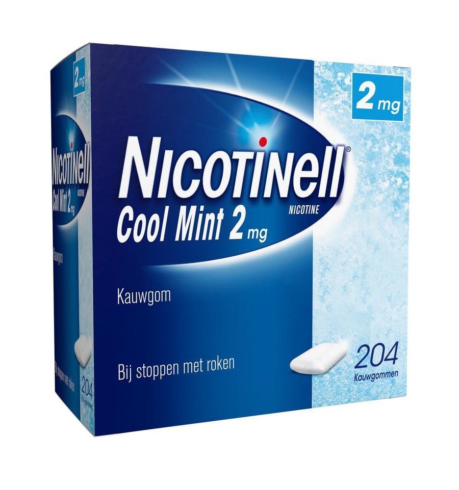 Nicotinell kauwgom mint 2mg