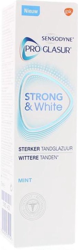 Sensodyne Tandpasta Proglasur Strong And White 75ml