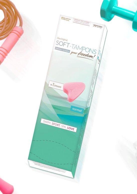 Joy Division Soft-Tampons Sport Spa 10 Stuks - Roze