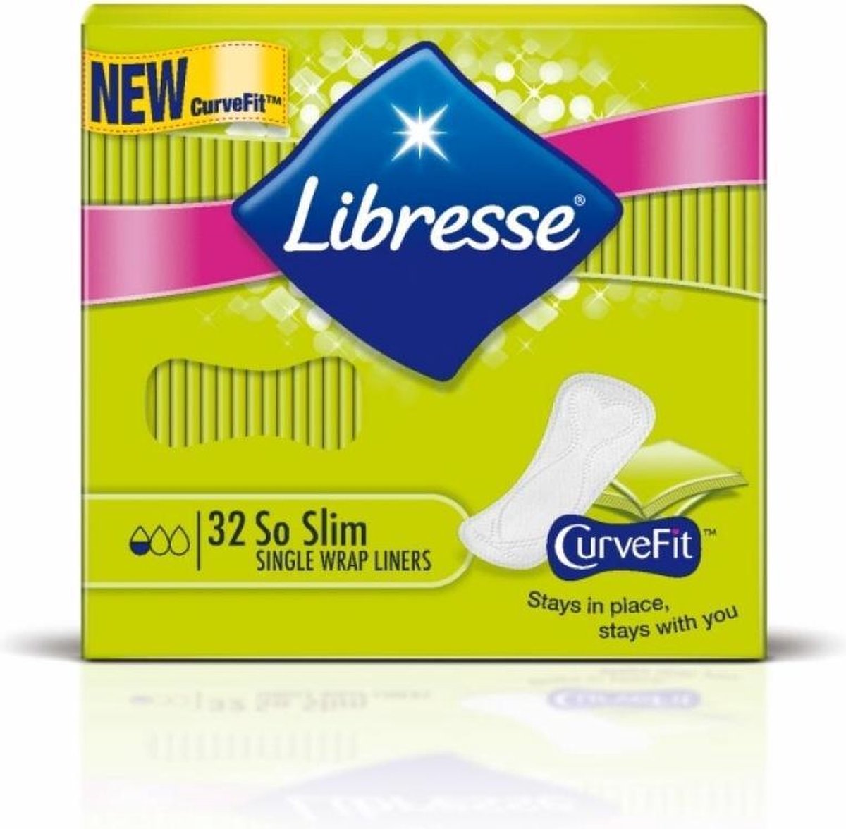 Libresse Inlegkruisjes So Slim 32stuk