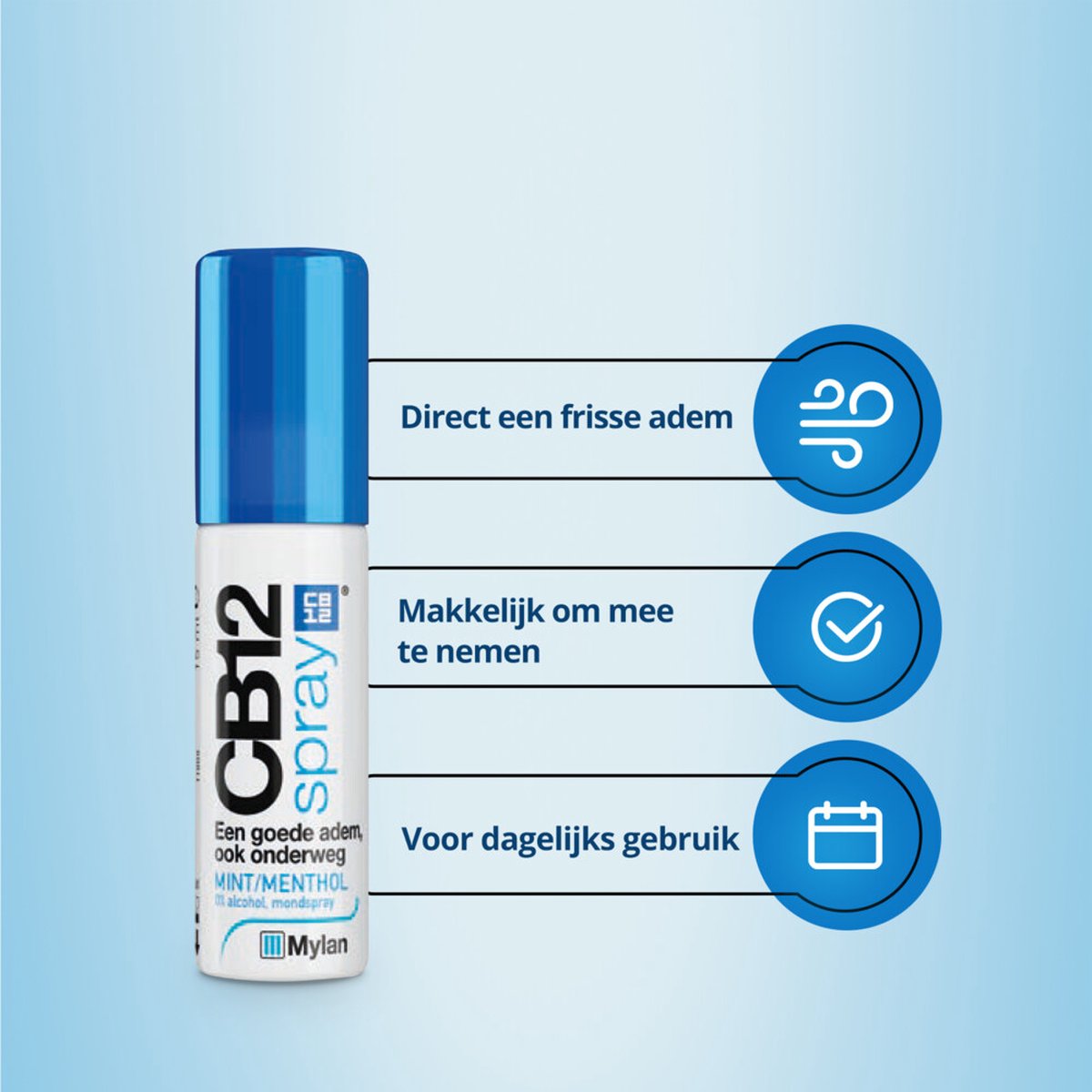 Cb12 Mondspray Bestekoop 15ml