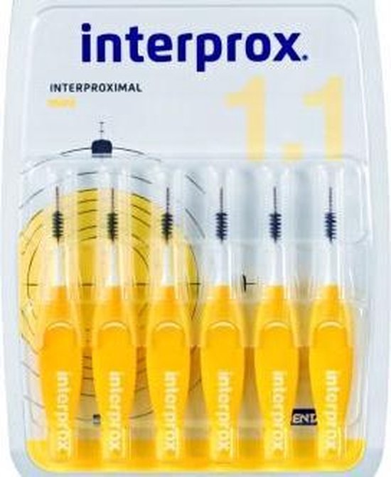 Interprox Ragers Mini 3mm 6st - Geel