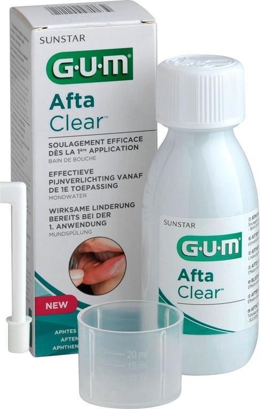 Gum Aftaclear Mondwater 120ml