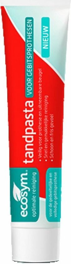 Ecosym Tandpasta Gebitsprothesen 75ml