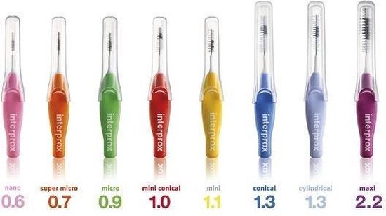Interprox Ragers Mini Conical 1.0mm 6st