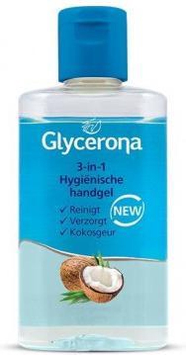 Glycerona Hygienische Handgel Kokos 3in1 100ml
