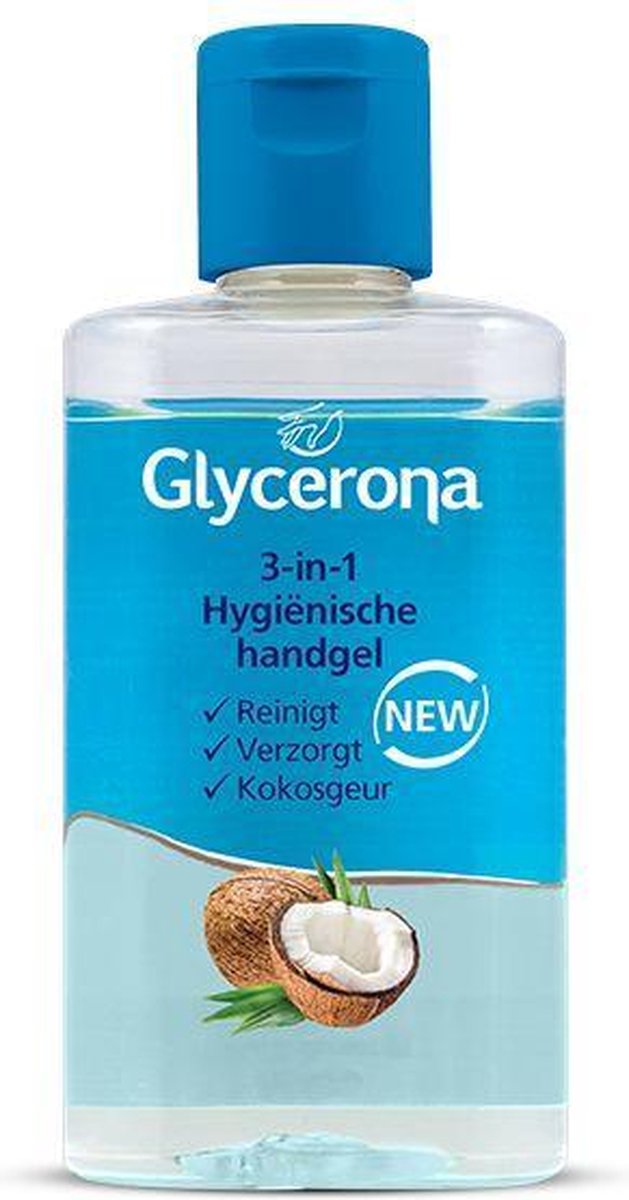 Glycerona Hygienische Handgel Kokos 3in1 100ml