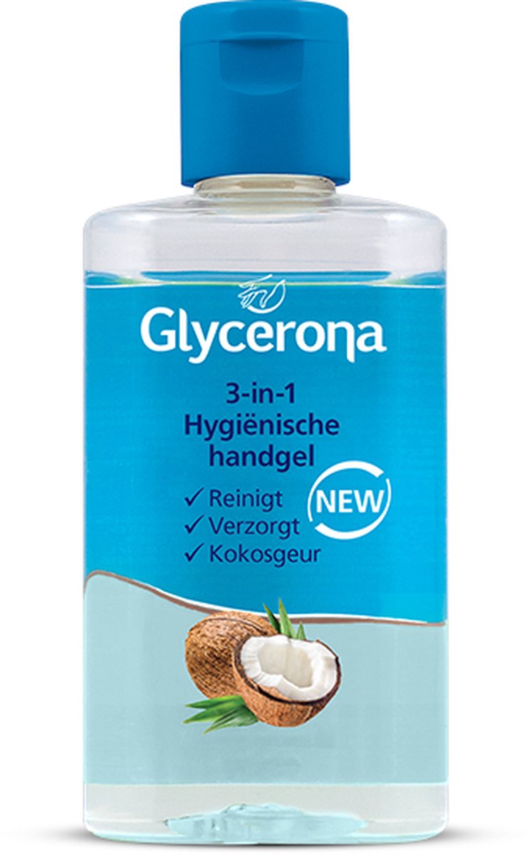 Glycerona Hygienische Handgel Kokos 3in1 100ml