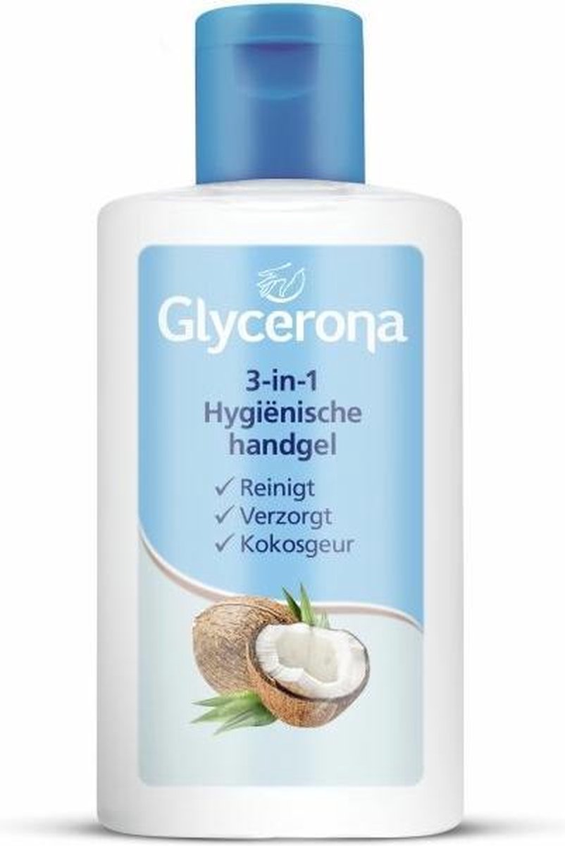 Glycerona Hygienische Handgel Kokos 3in1 100ml