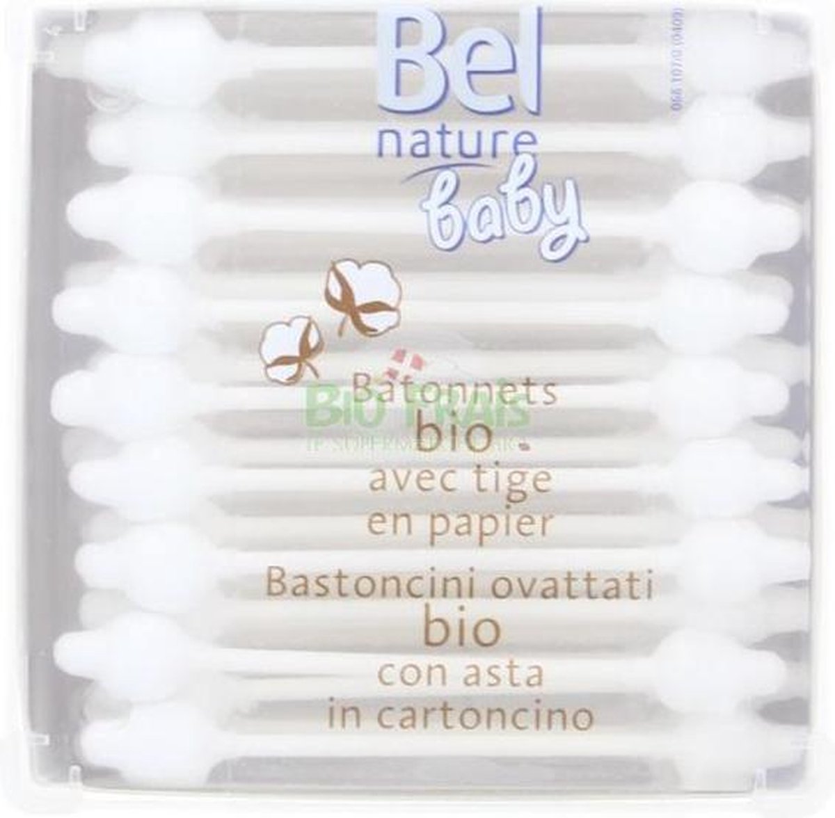 Bel Nature Wattenstaafjes Baby 56 Stuks