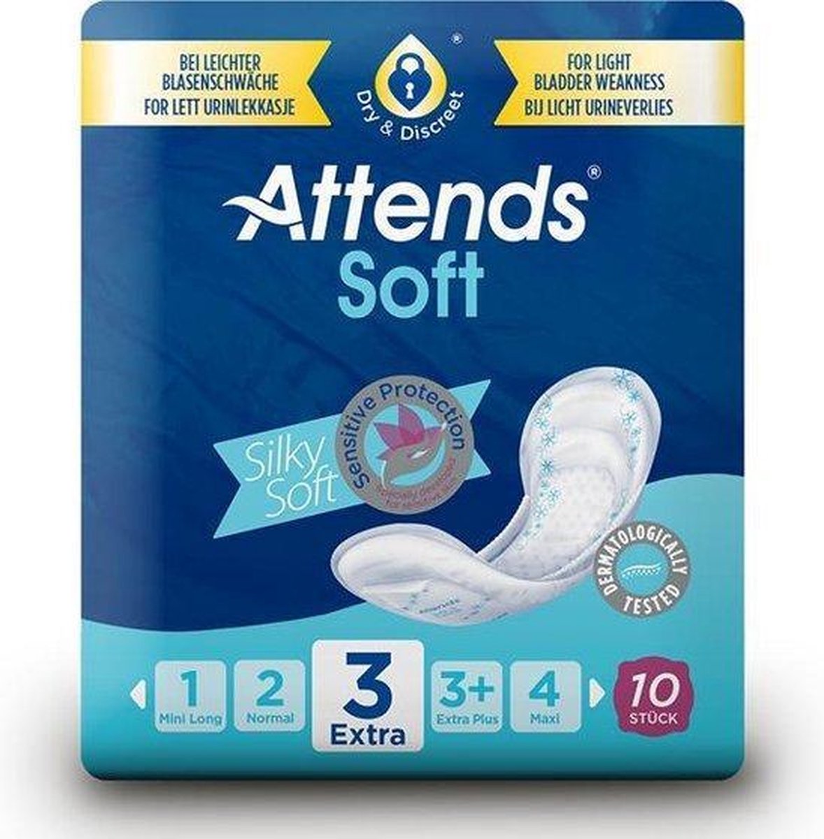 Attends Inlegger Soft Extra 3 10 Stuks