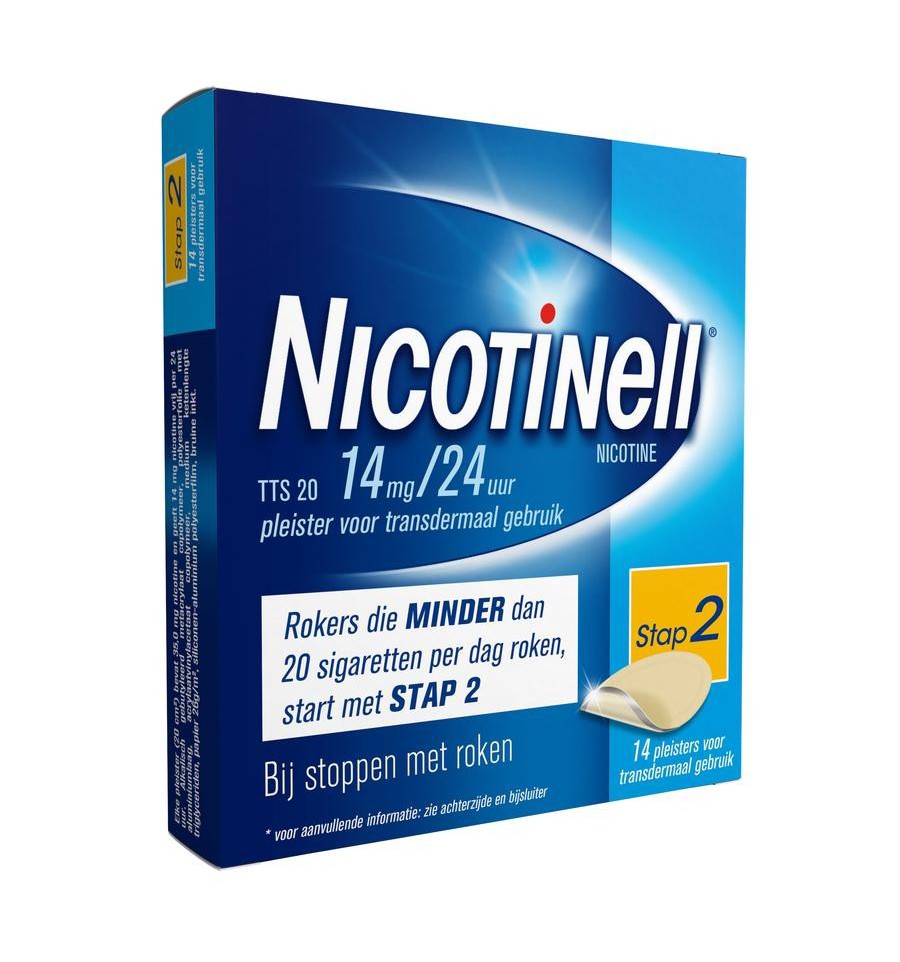 Nicotinell pleister tts 20