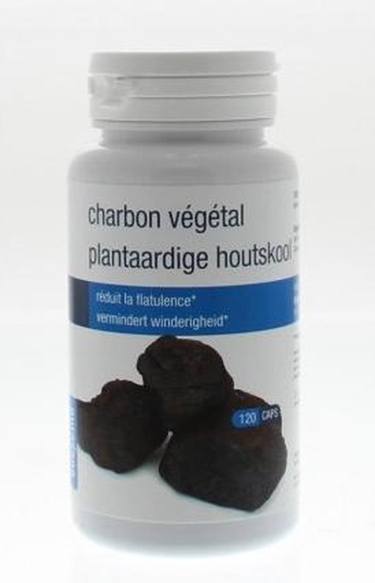 Purasana Houtskool Plantaardig 190mg Capsules