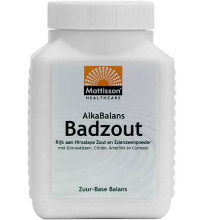 Mattisson Alkabalans Badzout Zuur Base 700 Gram