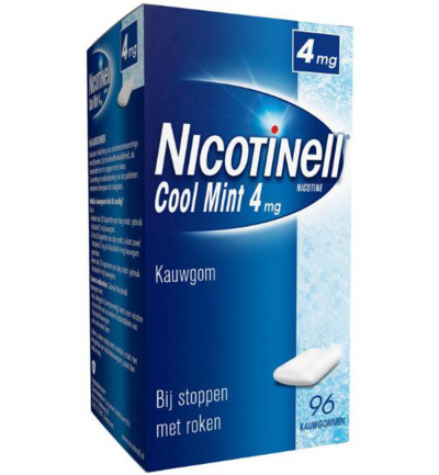 Nicotinell kauwgom mint 4 mg