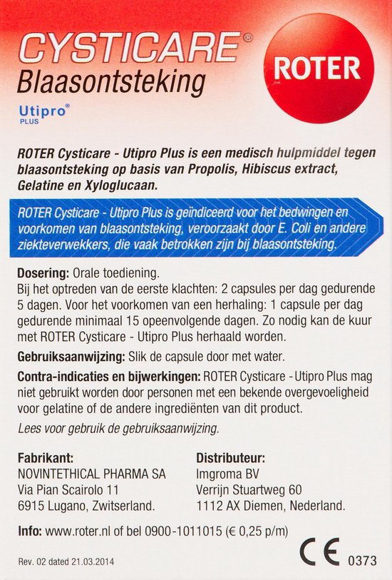 Roter Cysticare Capsules