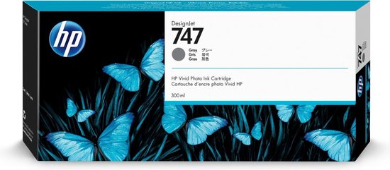 HP 747 Origineel - Gris