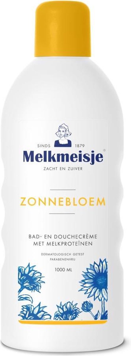 Melkmeisje Bad En Douche Zonnebloem En Melk 1000ml