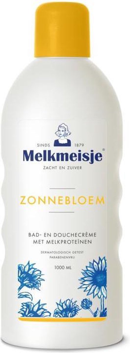 Melkmeisje Bad En Douche Zonnebloem En Melk 1000ml