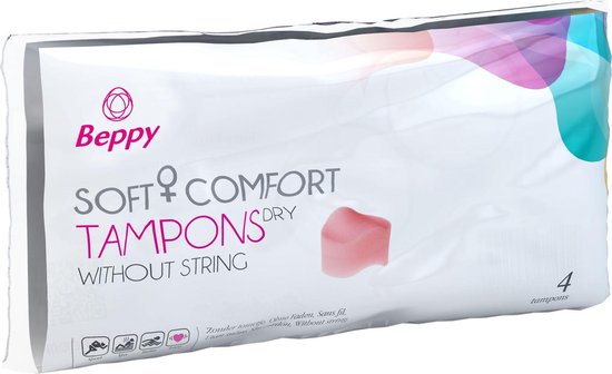 Beppy Soft Comfort Tampons Dry 4stuks