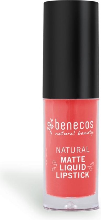 Benecos Natural Matte Lippenstift Kiss - Coral