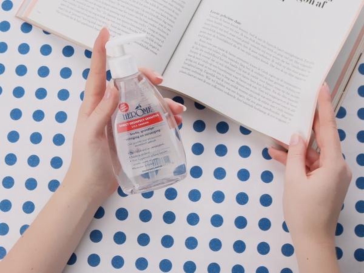 Herome Handgel Sensitive Ongeparfumeerd 200ml