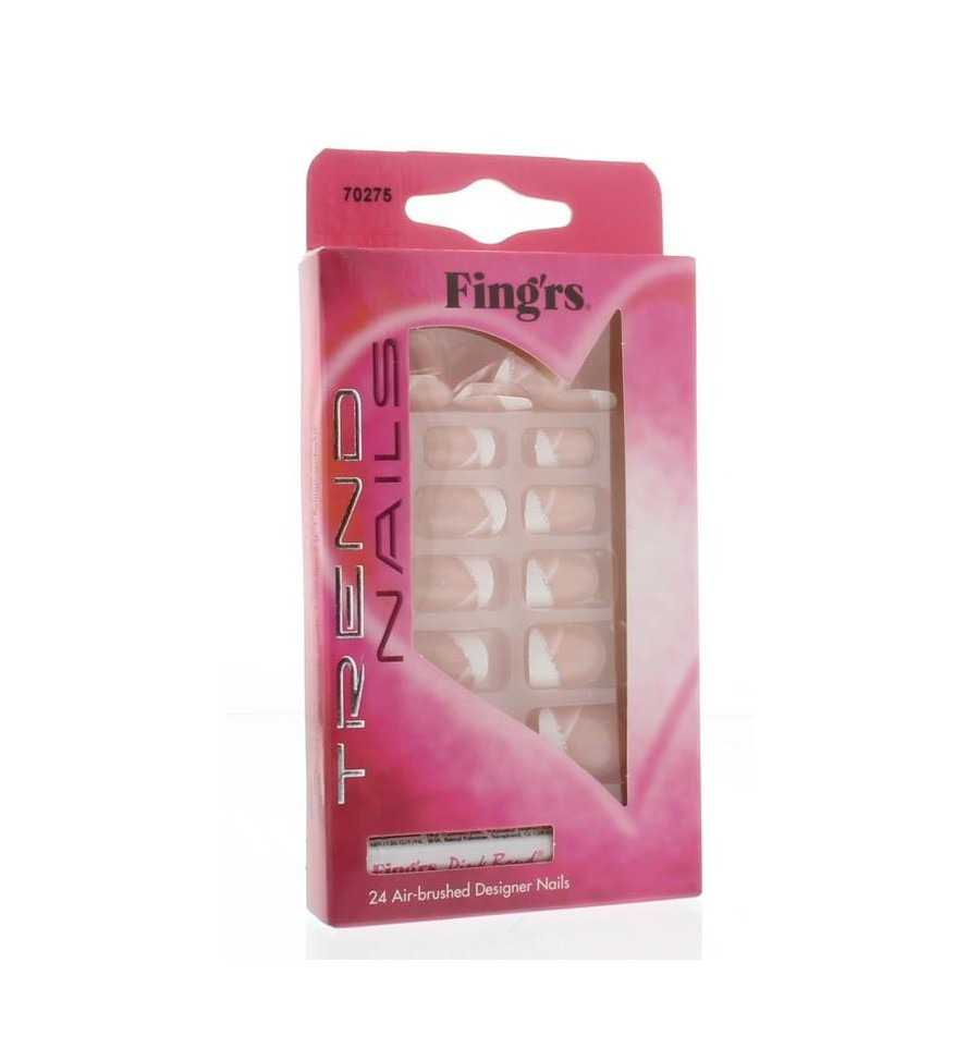 Fing&apos;rs Fingrs Trend Nails Suikervrij / White