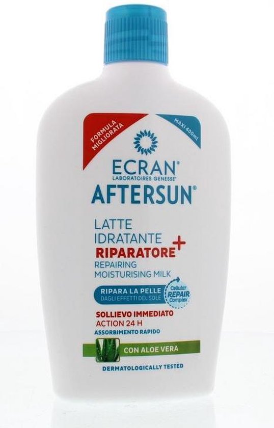 Ecran Aftersun Milk Hydraterend En Kalmerend Met Aloe Vera