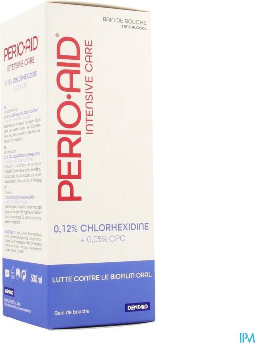 Perio Aid Mondspoelmiddel Intensive Care 012 500ml