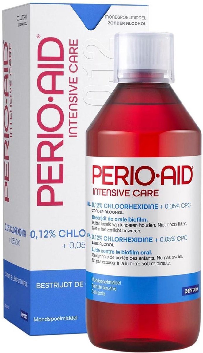 Perio Aid Mondspoelmiddel Intensive Care 012 500ml