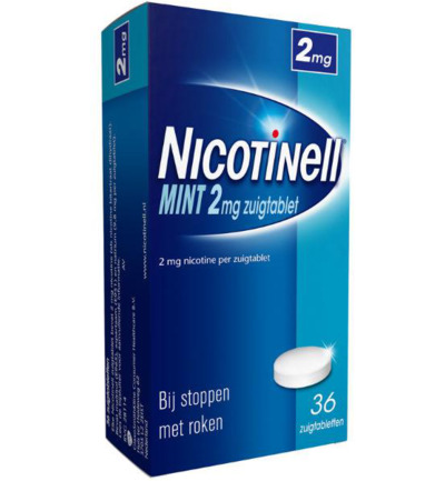 Nicotinell zuigtablet mint 2mg