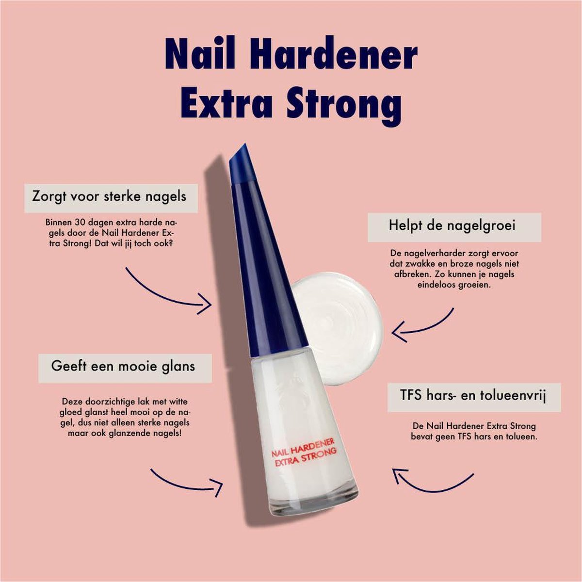 Herome Nagelverharder Extra Sterk Bestekoop 8ml