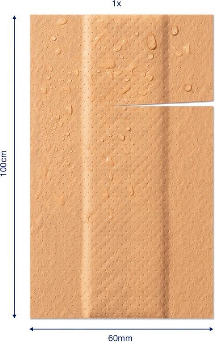 Hansaplast Pleisters Universal Waterbestendig 10cm x 6cm