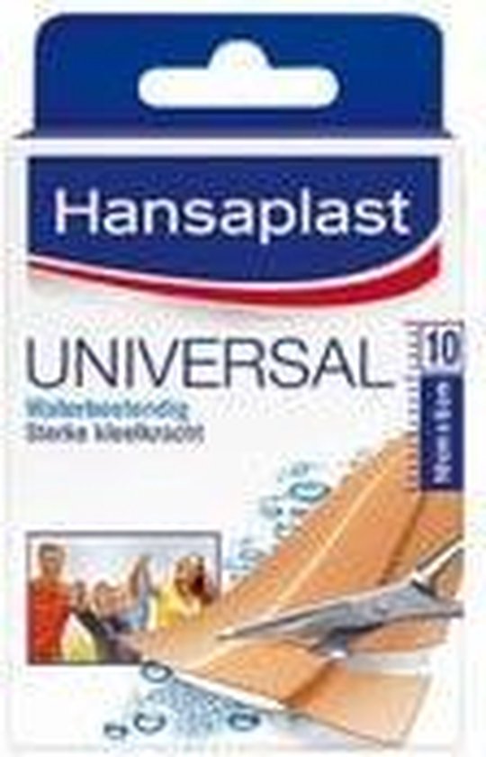 Hansaplast Pleisters Universal Waterbestendig 10cm x 6cm