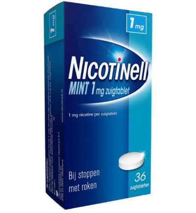 Nicotinell zuigtablet mint 1 mg