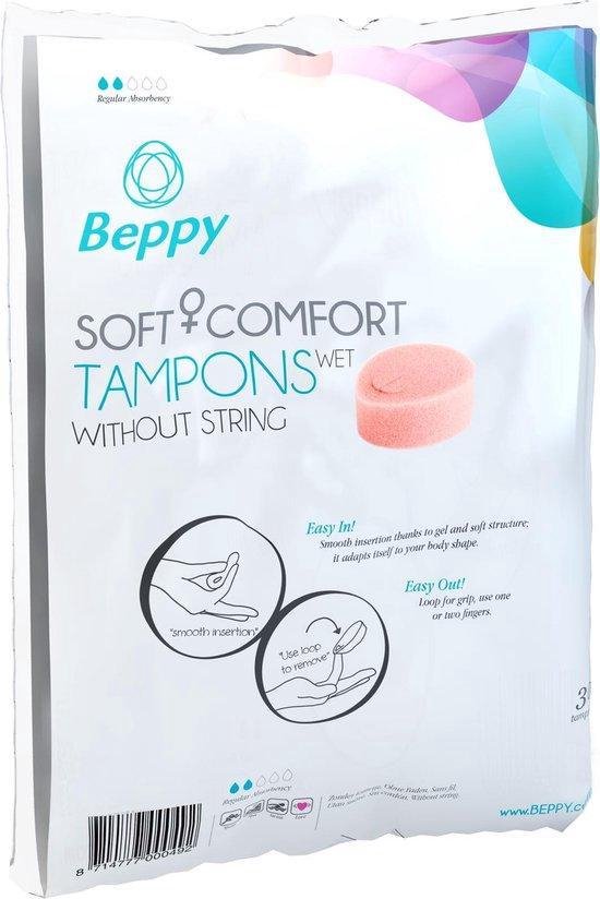 Beppy Soft en Comfort Tampons Wet 30stuks - Roze