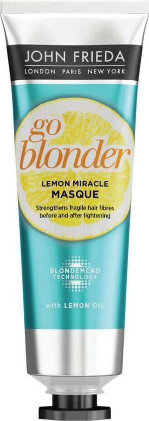 John Frieda Go Blonder Lemon Miracle Mask 100ml