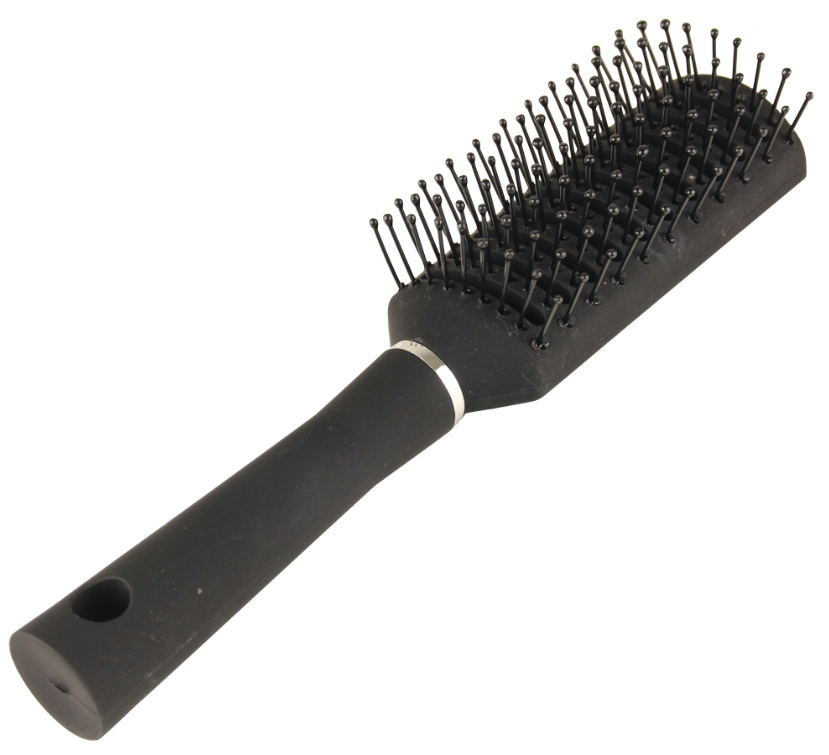 Hair Mode Multihouse Haarborstel Open Klein Stuk - Zwart