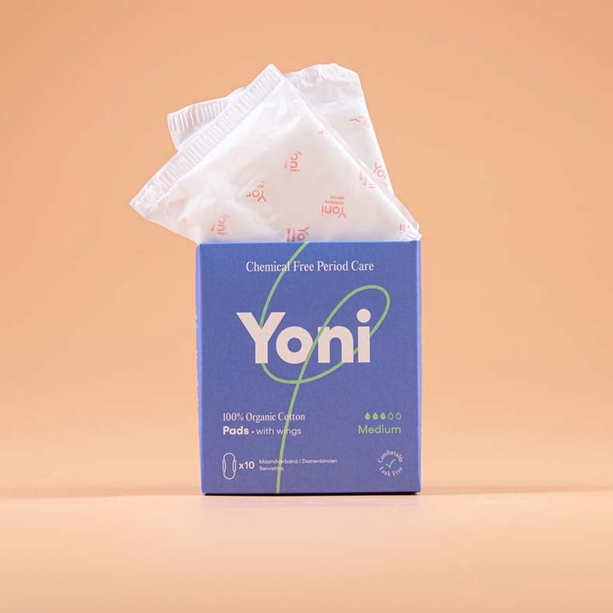 Yoni Maandverband Met Wings 10maandv