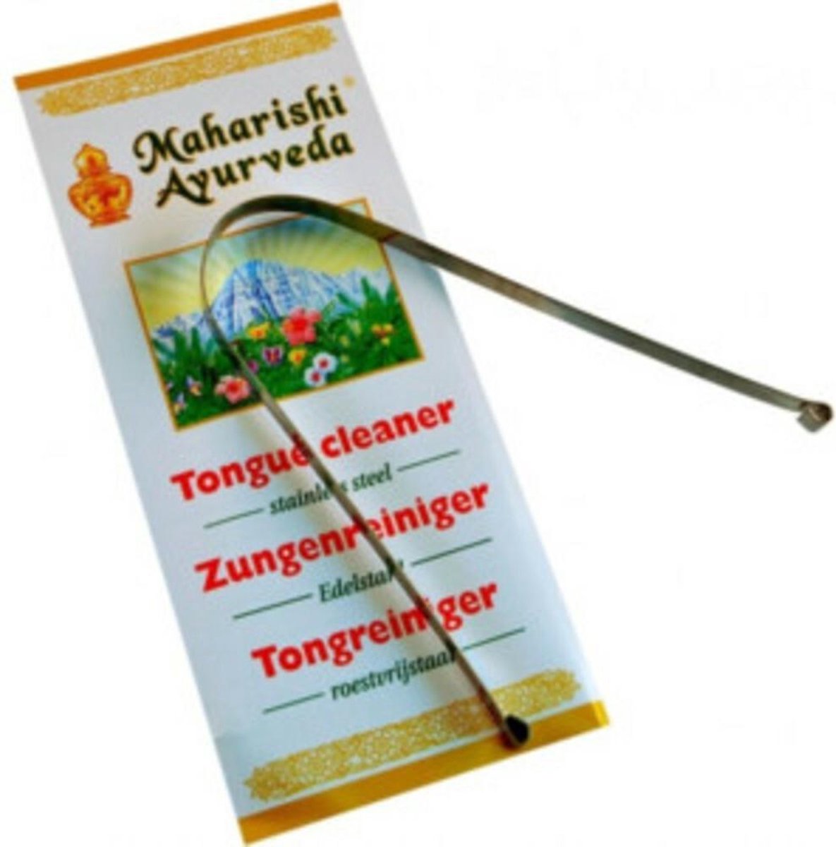 Maharishi Ayurveda Tongschraper Rv Staal Mtc Bestekoop Per stuk
