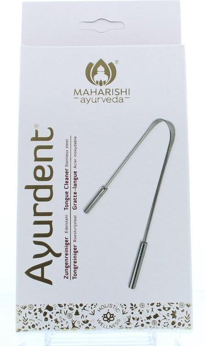 Maharishi Ayurveda Tongschraper Rv Staal Mtc Bestekoop Per stuk