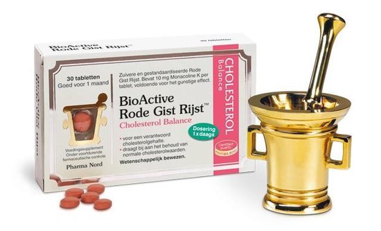 Pharma Nord BioActive Rode Gist Rijst Tabletten