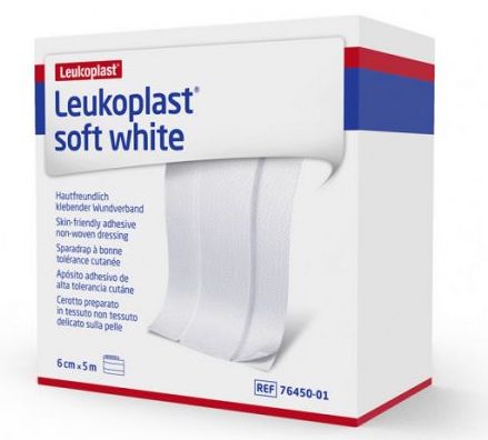 Leukoplast Soft White 5mx4cm