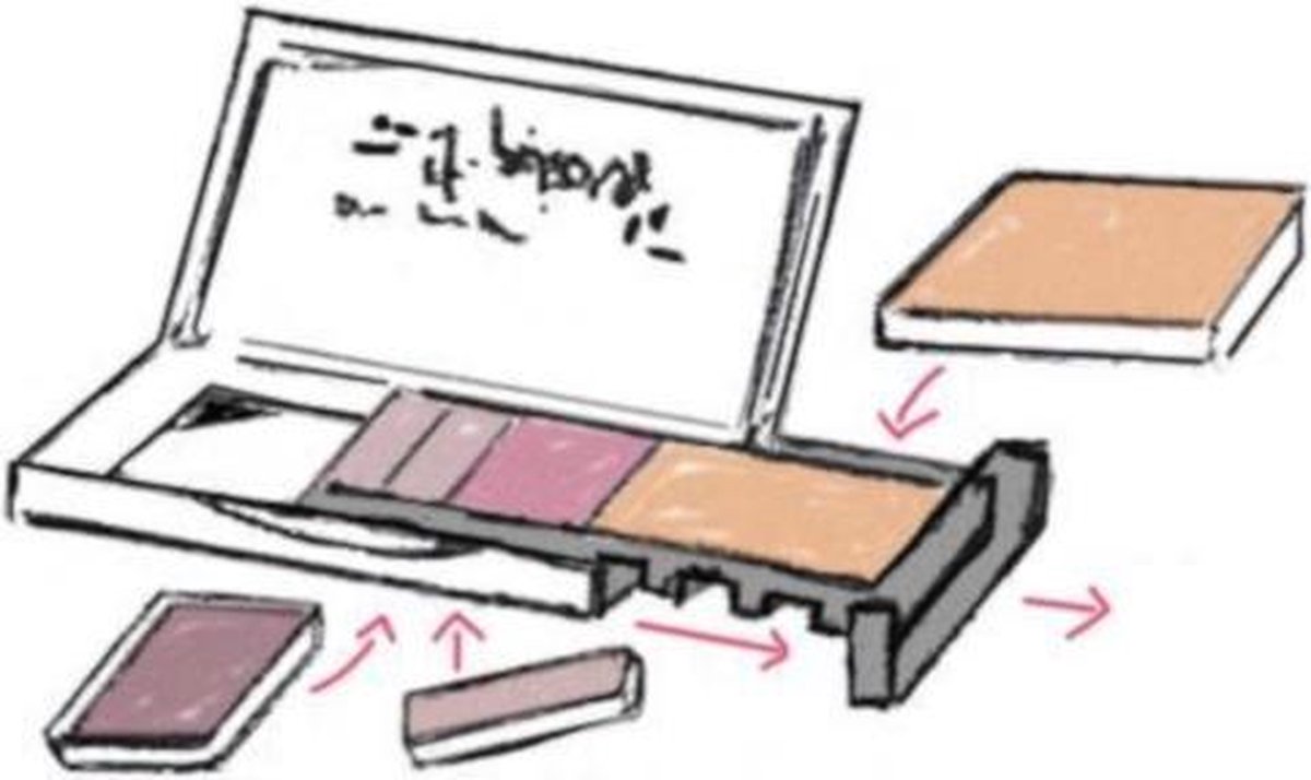 Benecos Natural Refill Eyeshadow Prismatic Pink